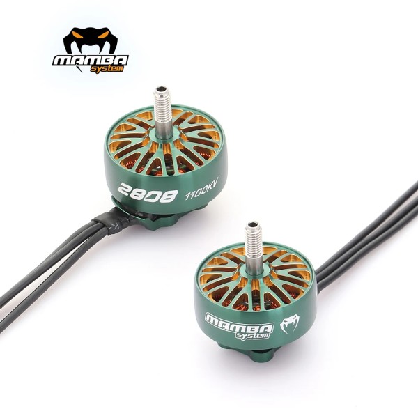 Moteur brushless de course DIATONE TOKA 2808 1100KV d'origine pour drone de course RC Roma F7